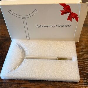 Y Shaped high frequency wand